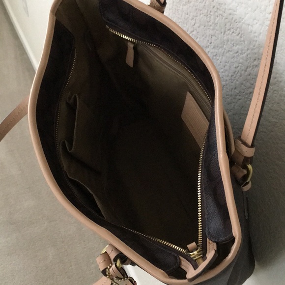 Coach Zip Top Tote Bag - Picture 3 of 4